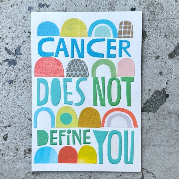Cancer Does Not Define You Get Well Card by Hallmark - Picture 3 of 8